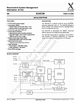 DataSheet X24C08 pdf